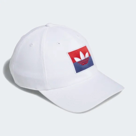 Adidas Originals Slice Trefoil Relaxed Adjustable Hat EX3871 Med Hibiscus NWT - Picture 4 of 9